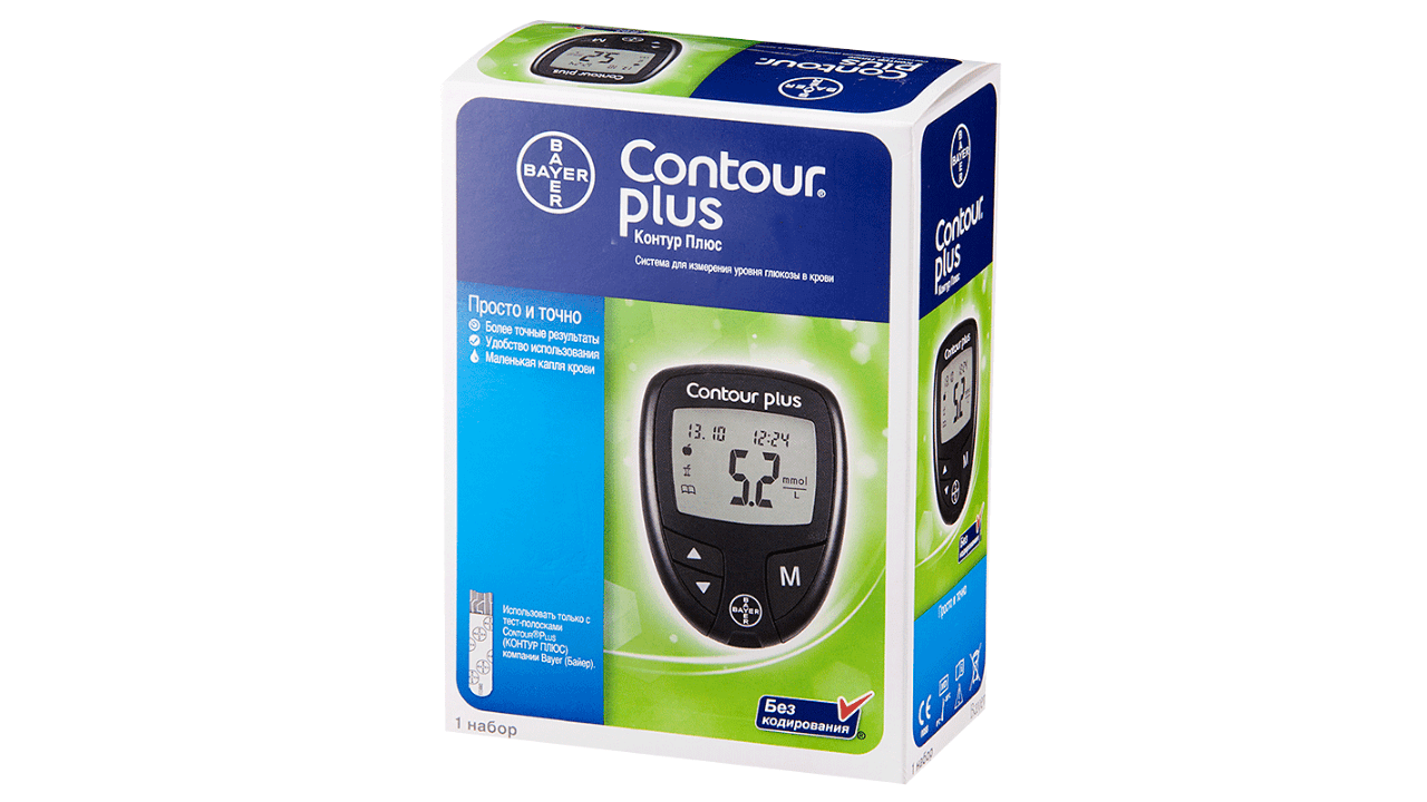 глюкометр contour plus